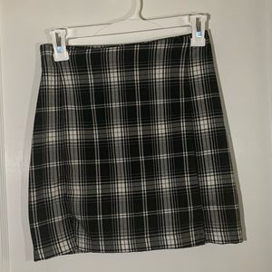 Plaid skirt